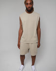 KHAKI SHORTS