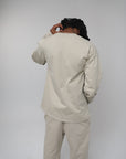 KHAKI LONG SLEEVE TEE