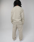 KHAKI LONG SLEEVE TEE