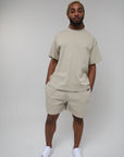KHAKI SHORT SLEEVE TEE