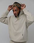 KHAKI HOODIE