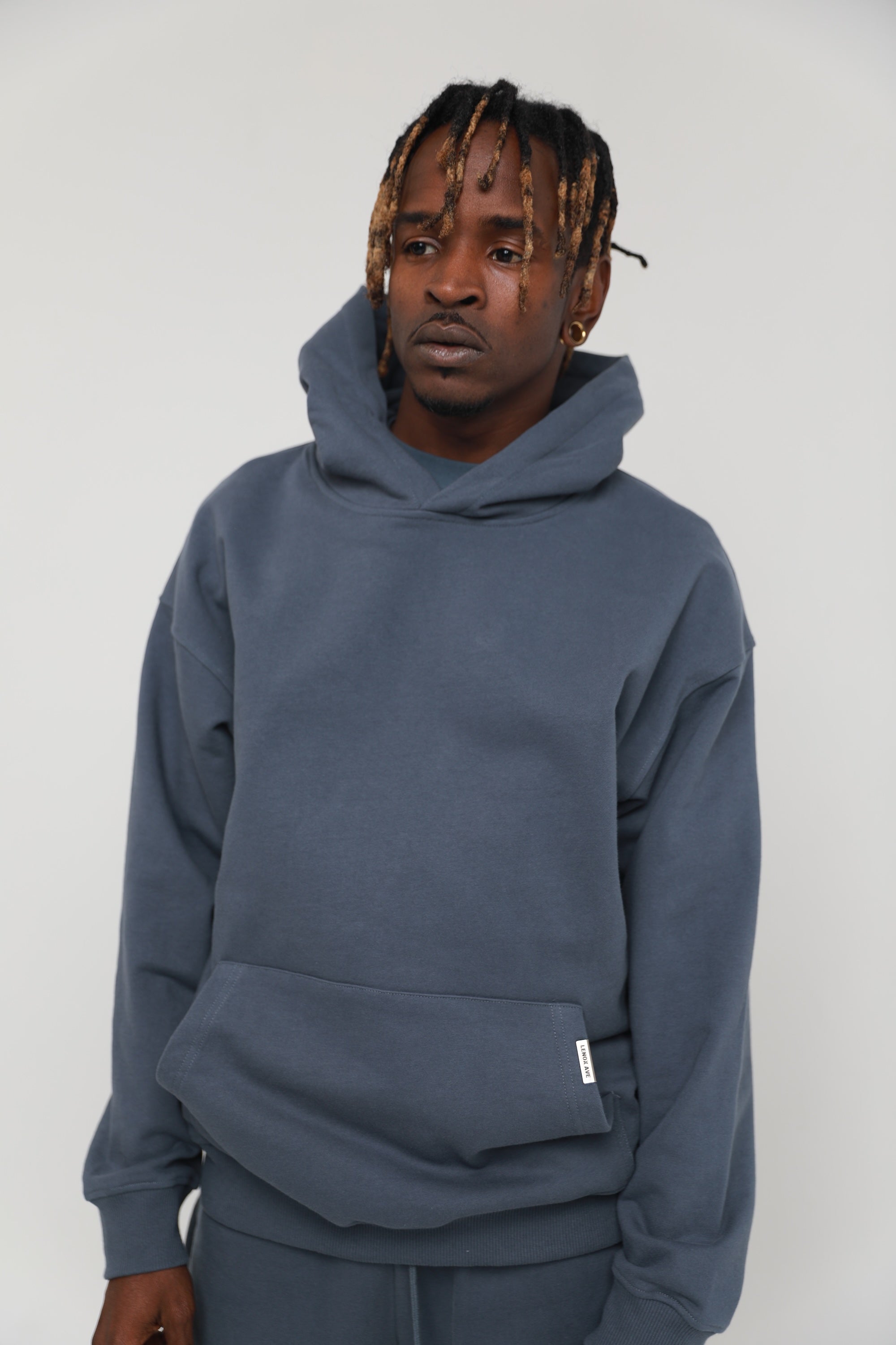 MIDNIGHT BLUE HOODIE – LENOX AVE.