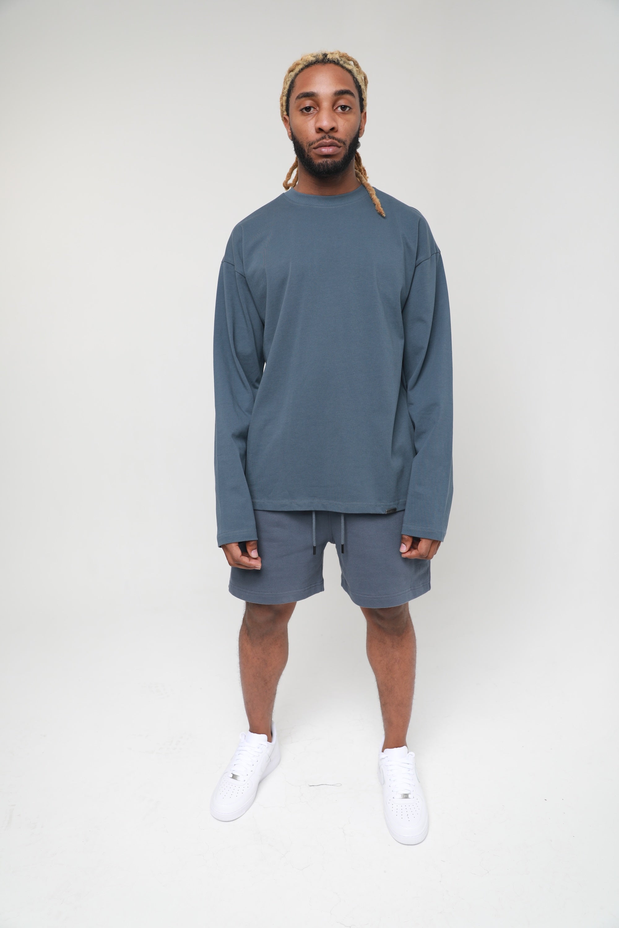 MIDNIGHT BLUE LONG SLEEVE TEE – LENOX AVE.